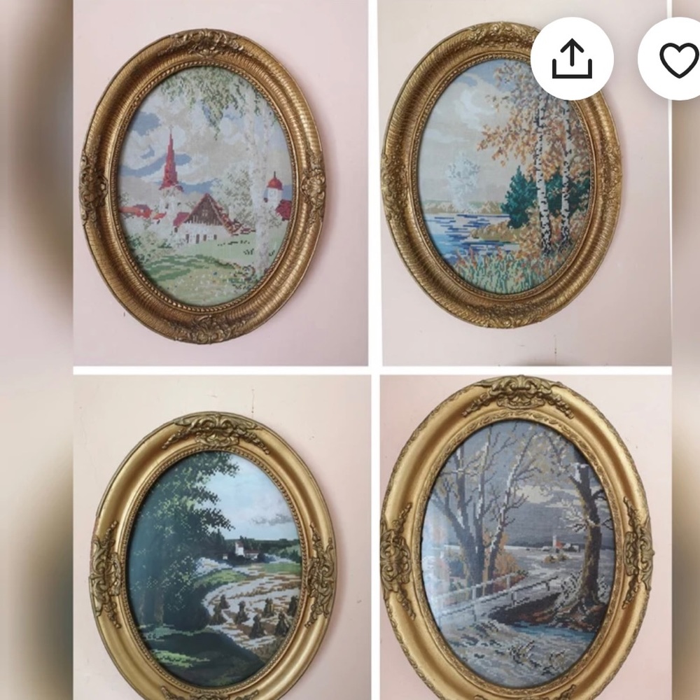 Wiehler Gobelin pictures- Needlepoint